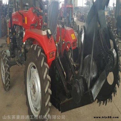 四輪道牙開(kāi)溝機(jī) 多缸路沿石開(kāi)槽機(jī) 大馬力切邊機(jī)