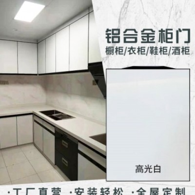 防水門板櫥柜陽臺柜浴室柜柜門板門帶框門放式現(xiàn)代簡約一門櫥柜門