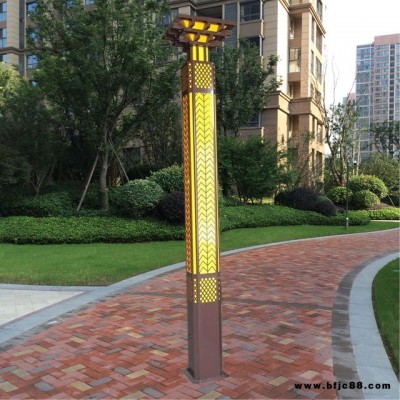 鴻旺 生產(chǎn)批發(fā)戶外LED仿云石景觀燈 道路景觀燈 燈罩 庭院燈 LED路燈 可定制 多場景適用