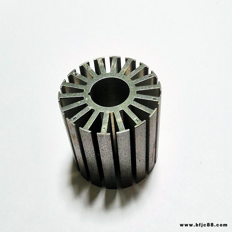 銘晶五金 無刷外繞電機(jī)鐵芯-39轉(zhuǎn)子鐵芯 低鐵損，高導(dǎo)磁率的高品質(zhì)鐵芯