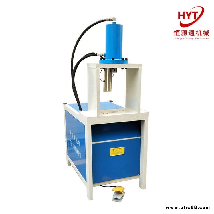 佛山恒源通機(jī)械液壓鐵管多功能液壓沖孔機(jī) 門(mén)窗防盜網(wǎng)材料打孔機(jī)R1-C0140