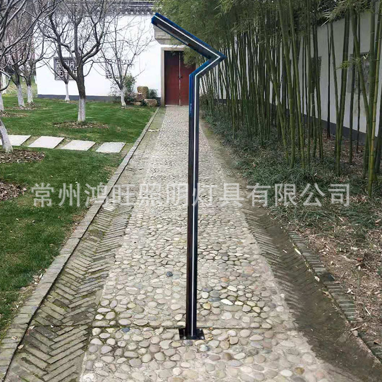 現(xiàn)貨3米景觀庭院燈鴻旺戶外燈具公園廣場園林小區(qū)別墅路燈高桿燈示例圖6